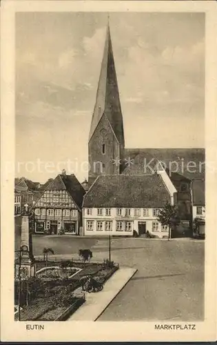 Eutin Marktplatz Kat. Eutin