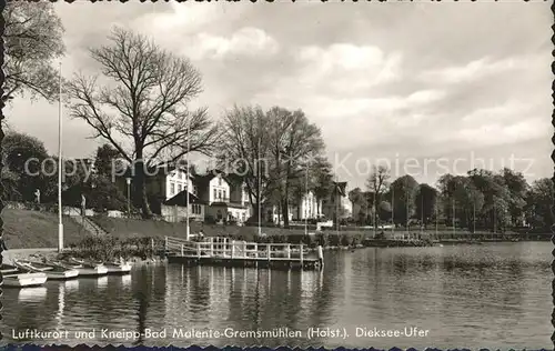 Malente Gremsmuehlen Dieksee Ufer Kat. Malente