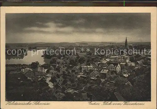 Eutin Blick vom Wasserturm  Kat. Eutin