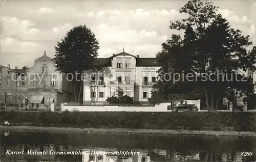 Malente Gremsmuehlen Diekseeschloesschen Kat. Malente