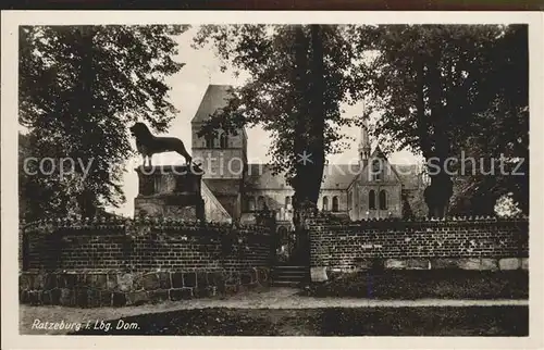 Ratzeburg Dom und Denkmal Kat. Ratzeburg