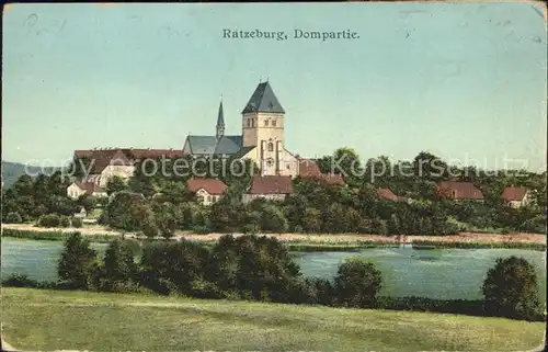 Ratzeburg Dompartie Kat. Ratzeburg