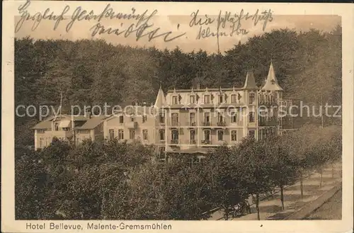 Malente Gremsmuehlen Hotel Bellevue Kat. Malente