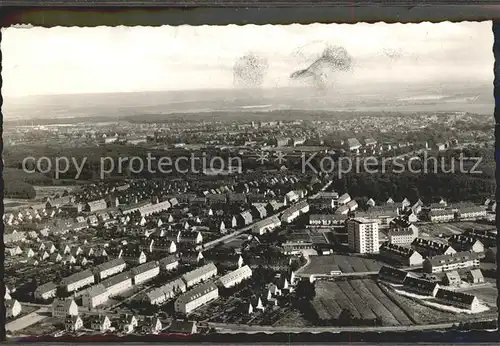 Itzehoe Fliegeraufnahme Stadtteil Tegelhoern Kat. Itzehoe