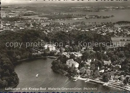 Malente Gremsmuehlen Fliegeraufnahme Kat. Malente