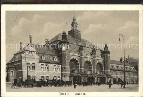 Luebeck Bahnhof  Kat. Luebeck