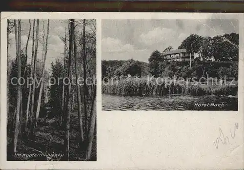 Ratzeburg Hotel Baek Kupfermuehlental  Kat. Ratzeburg