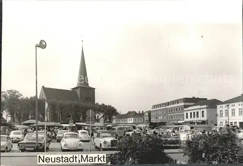Neustadt Holstein Markt  Kat. Neustadt in Holstein