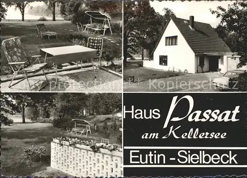 Sielbeck Holsteinische Schweiz Haus Passat am Kellersee Kat. Eutin