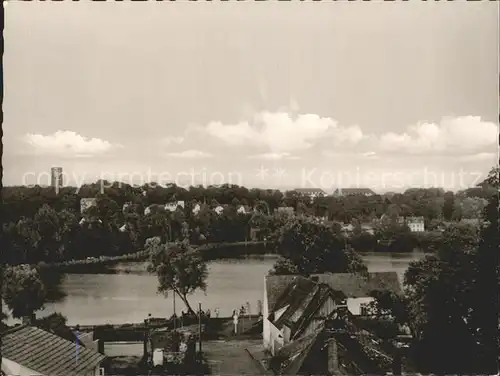 Ratzeburg Blick vom Hansa Hotel Kat. Ratzeburg