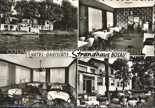Bosau Hotel Gaststaette Strandhaus  Kat. Bosau