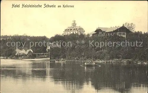 Malente Gremsmuehlen Hotel Holsteinische Schweiz Kellersee Kat. Malente