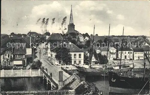 Neustadt Holstein Bruecke Kat. Neustadt in Holstein