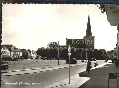 Neustadt Holstein Markt Kat. Neustadt in Holstein