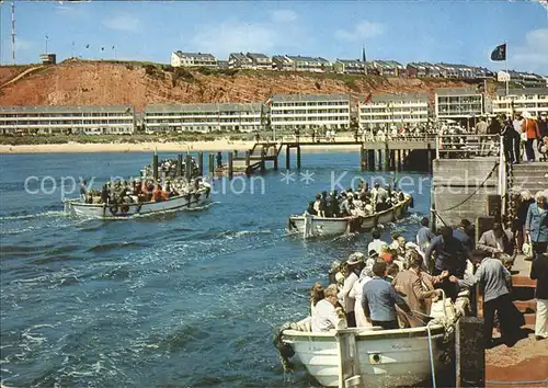 Helgoland Landungsbruecke / Helgoland /Pinneberg LKR