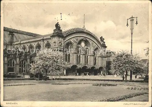 Bremen Hauptbahnhof Kat. Bremen