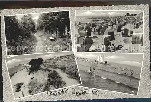 Kellenhusen Ostseebad Waldweg Strandpartie Badefreuden Kat. Kellenhusen (Ostsee)