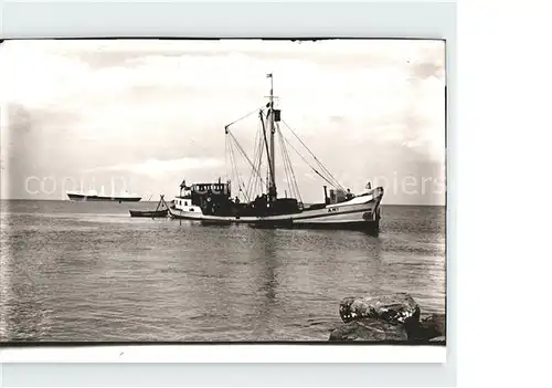 Altenbruch Fischerboot Dampfer Kat. Cuxhaven