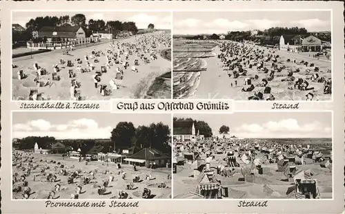 Groemitz Ostseebad Strandhalle Promenade Strand Ostseebad /  /
