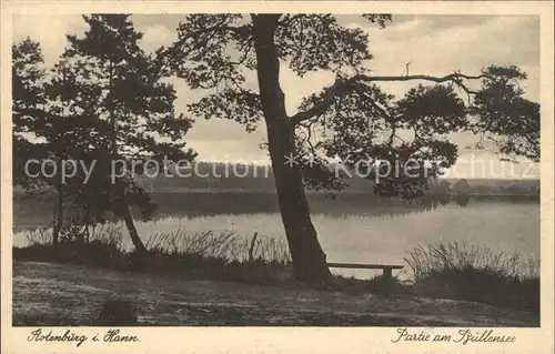 Rotenburg Wuemme Partie am Buellensee Kat. Rotenburg (Wuemme)