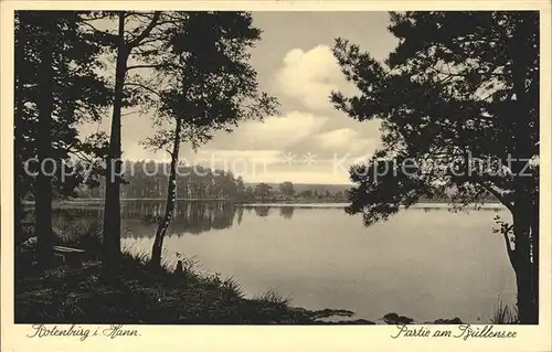 Rotenburg Wuemme Partie am Buellensee Kat. Rotenburg (Wuemme)