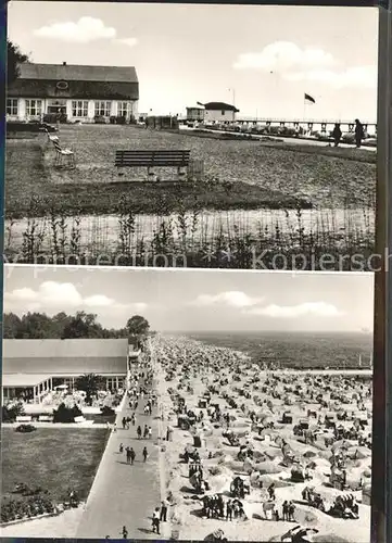 Groemitz Ostseebad Strandhalle einst und jetzt /  /