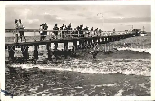 Timmendorfer Strand Landungsbruecke Kat. Timmendorfer Strand