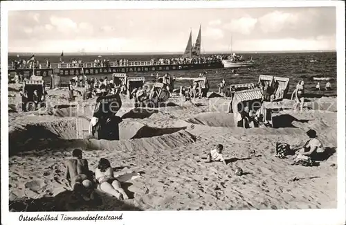 Timmendorfer Strand Strand Kat. Timmendorfer Strand