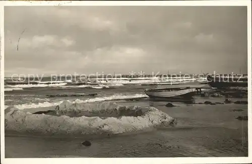 Scharbeutz Ostseebad Strand Boote Kat. Scharbeutz