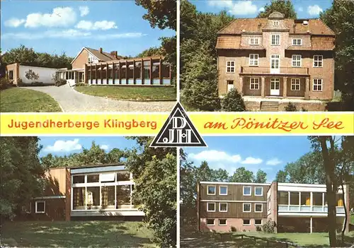 Scharbeutz Ostseebad Jugendherberge Klingberg am Poenitzer See Kat. Scharbeutz