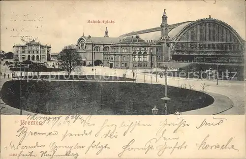 Bremen Bahnhofsplatz Kat. Bremen