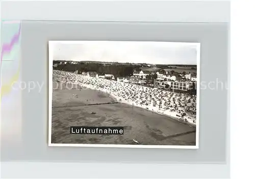 Groemitz Ostseebad Fliegeraufnahme Strand /  /