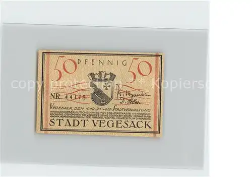 Vegesack 50 Pfennig Kat. Bremen