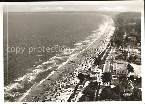 Scharbeutz Ostseebad Fliegeraufnahme Kat. Scharbeutz