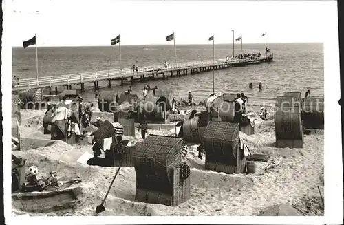 Kellenhusen Ostseebad Strand Bruecke  Kat. Kellenhusen (Ostsee)