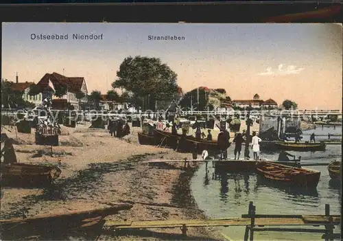 Niendorf Timmendorfer Strand Strandleben Kat. Timmendorfer Strand