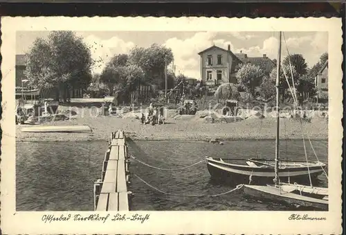 Sierksdorf Strand Boot Bahnpost 
t Kat. Sierksdorf