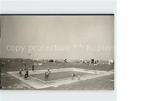 Altenbruch Strand Schwimmbad  Kat. Cuxhaven