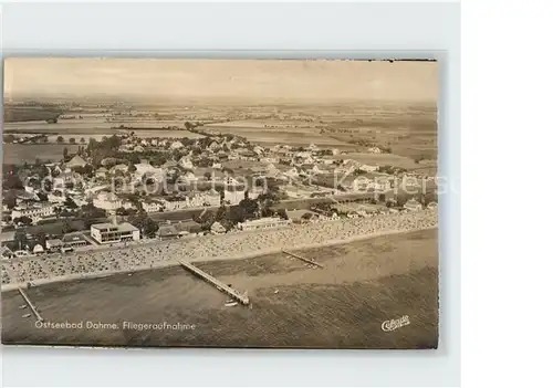 Dahme Ostseebad Fliegeraufnahme Kat. Dahme