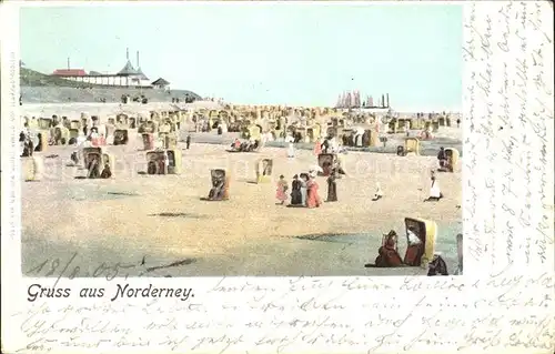 Norderney Nordseebad Strandpartie Kat. Norderney