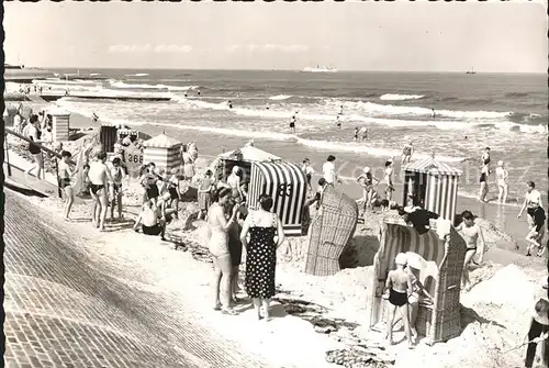 Norderney Nordseebad Strandpartie Kat. Norderney