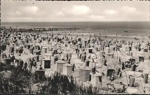 Norderney Nordseebad Strandleben im Nordbad Kat. Norderney