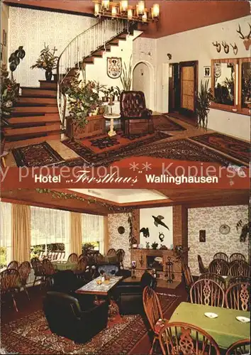 Wallinghausen Hotel Forsthaus  Kat. Aurich
