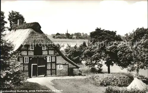 Burhave Altes Fischerhaus Kat. Butjadingen