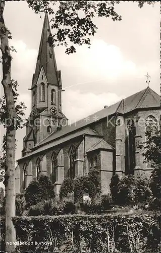 Burhave Kirche Kat. Butjadingen