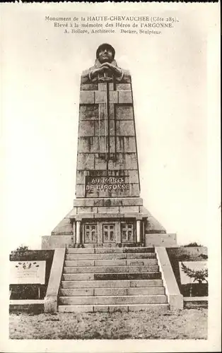 Lachalade Monument Haute Chevauchee / Lachalade /Arrond. de Verdun