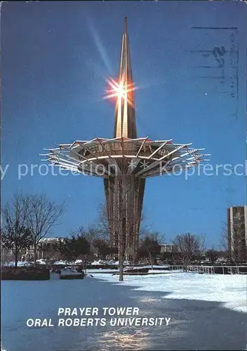 Tulsa Prayer Tower Oral Roberts Unicersity Kat. Tulsa