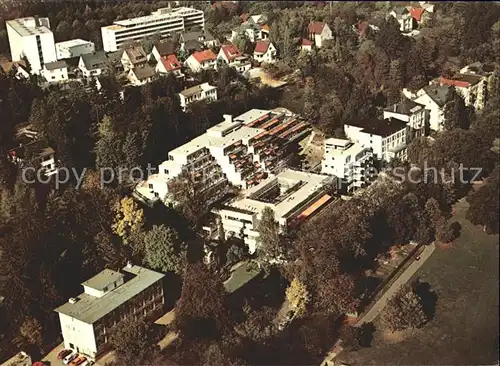 Bad Schwalbach Kurklinik Park Fliegeraufnahme Kat. Bad Schwalbach