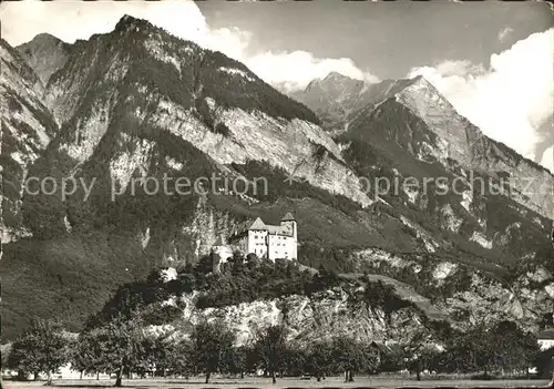 Falknis Schloss Gutenberg Mittagspitze  Kat. Falknis