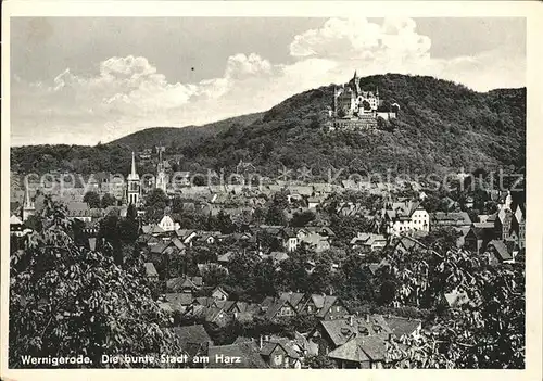 Wernigerode Harz  Kat. Wernigerode